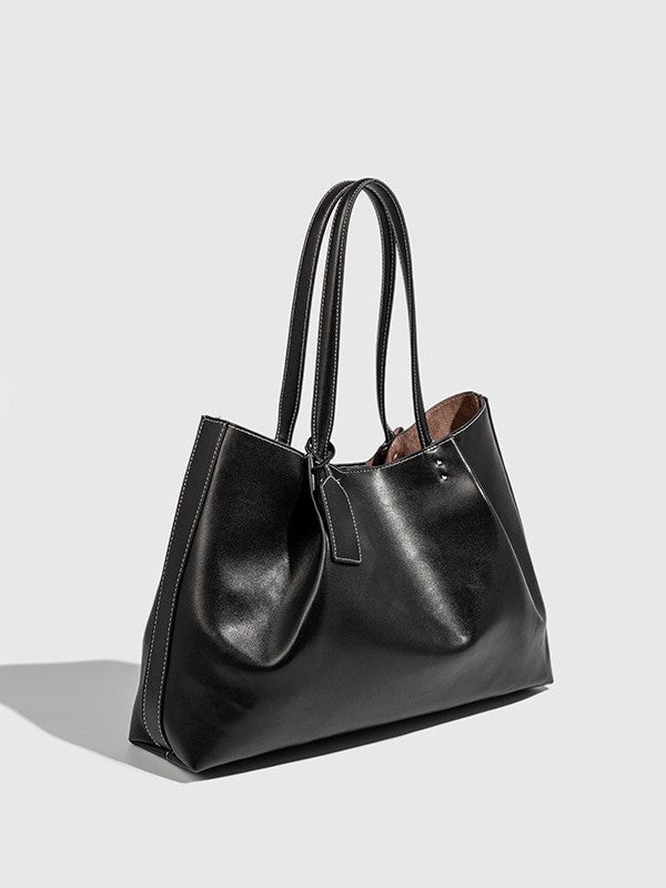 Τσάντα Tote Μεγάλης Χωρητικότητας με Υφή Premium