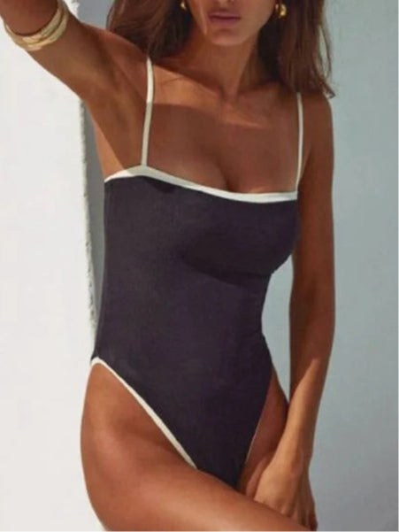 Bañador Minimalista - Negro