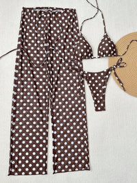 Bikini Playa con lunares - Rosa
