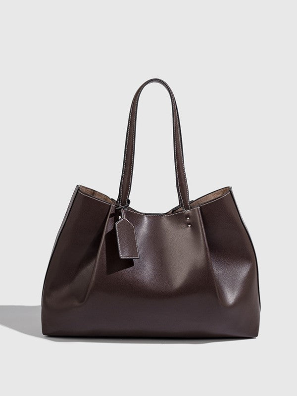 Τσάντα Tote Μεγάλης Χωρητικότητας με Υφή Premium