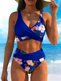 Bikini Sexy con estampado floral - Rosa