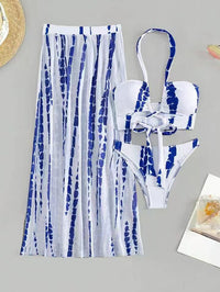 Bikini Sexy con transparente - Azul