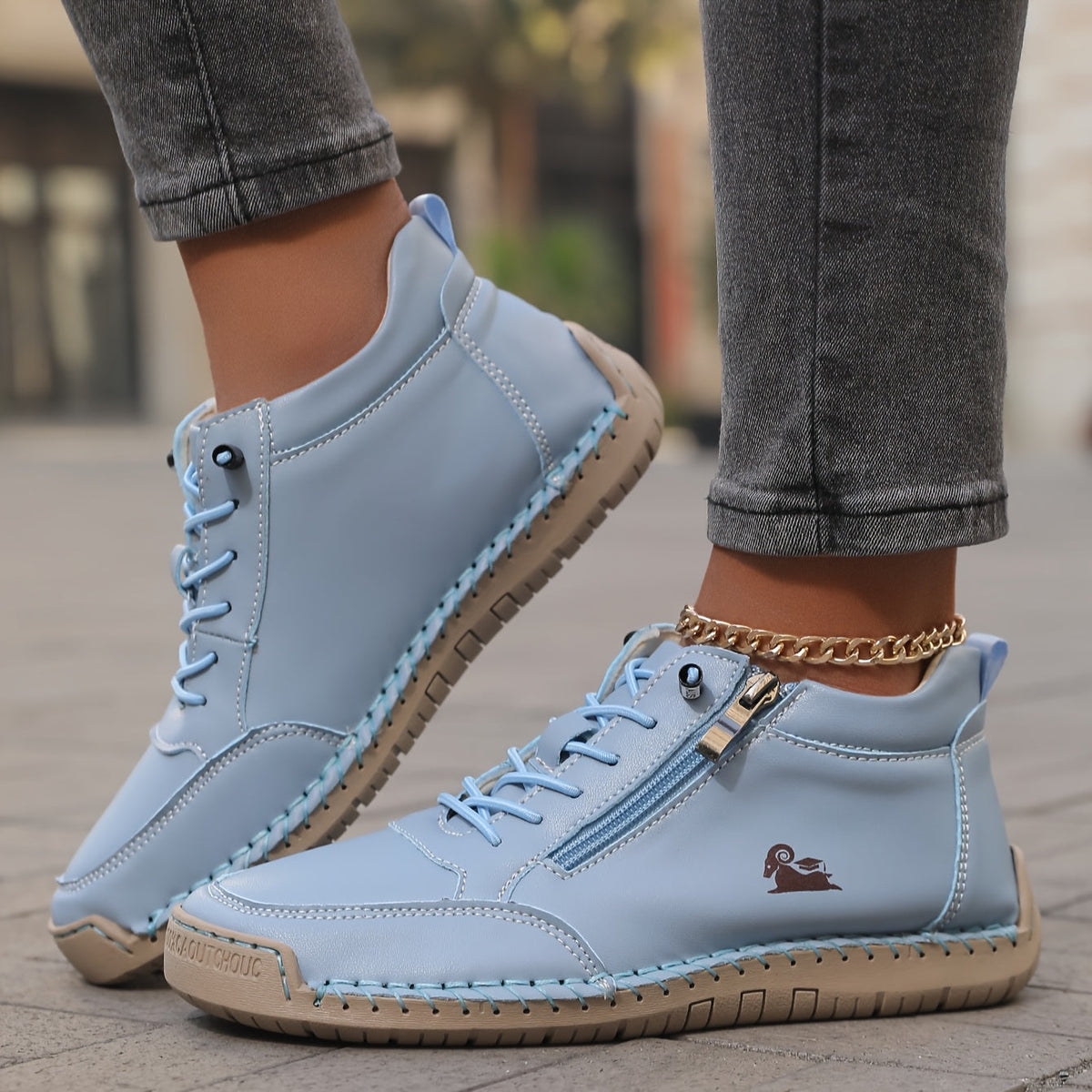 Mila comfort trainers Light Blue