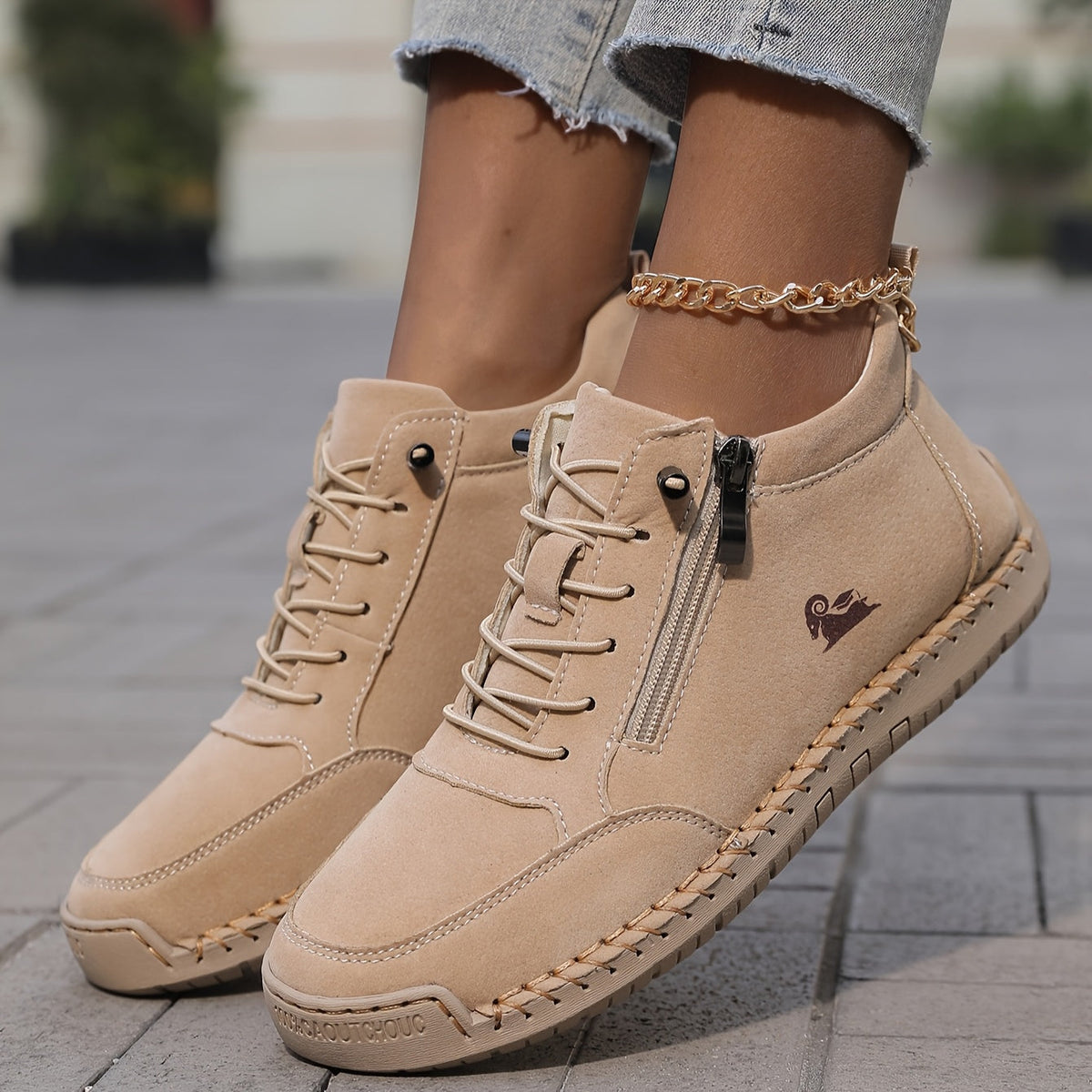 Mila comfort trainers Khaki
