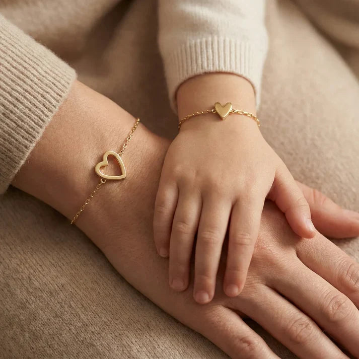 Pulseras Corazón Conectado - Madre e Hija