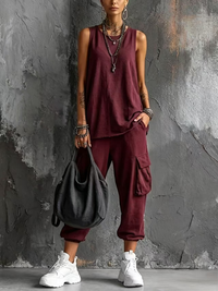 Conjunto Casual - Verde Militar