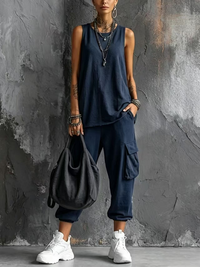 Conjunto Casual - Verde Militar