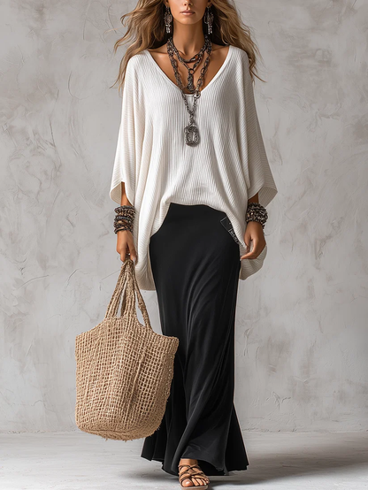 Conjunto Negro con punto - Negro