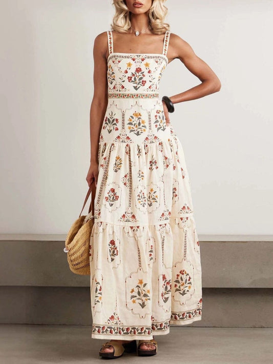 Vestido Estampado Boho con estampado floral - Como en la foto