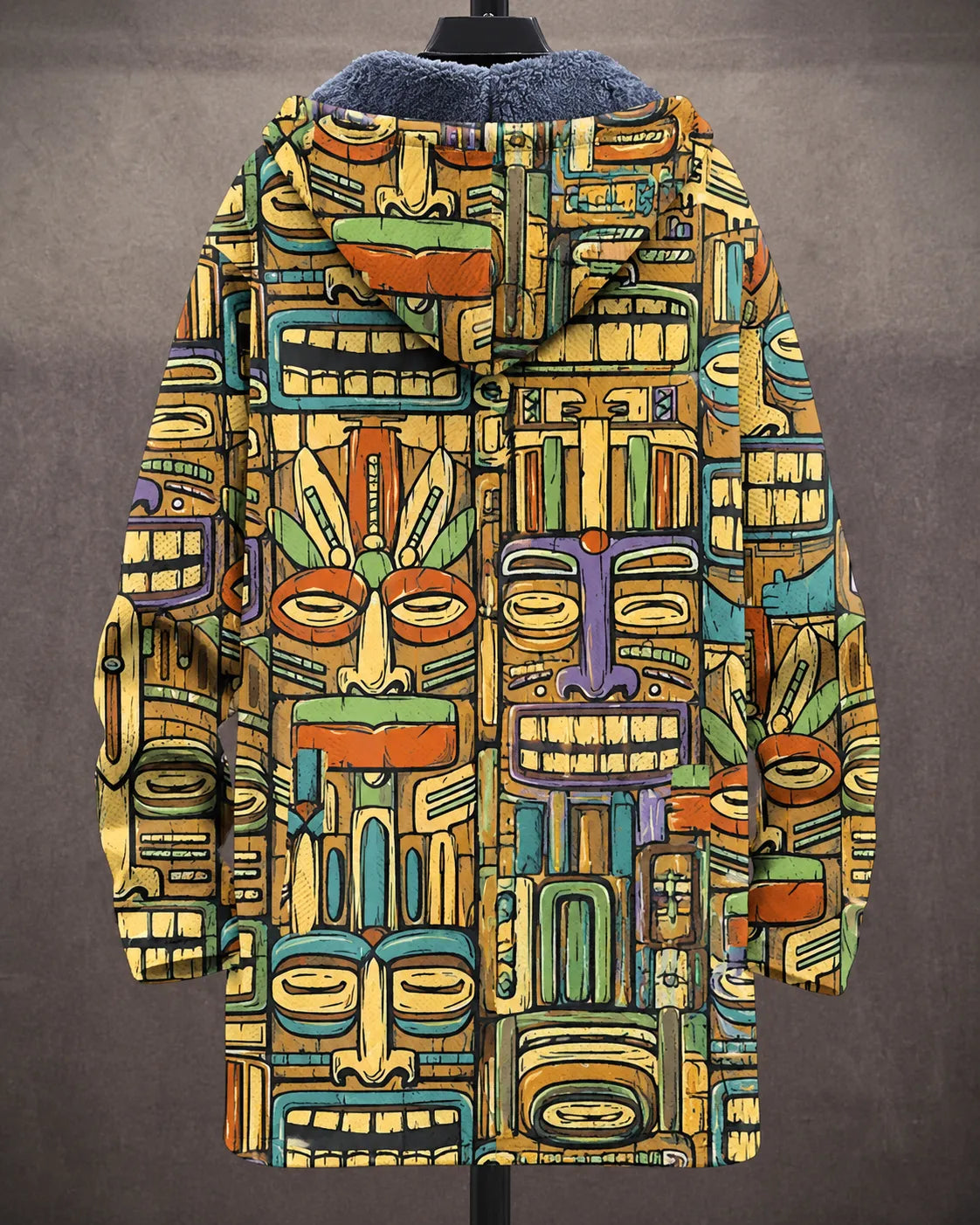 Amara Heritage Art Hooded Jacket - back