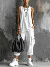 Conjunto Casual - Gris Oscuro