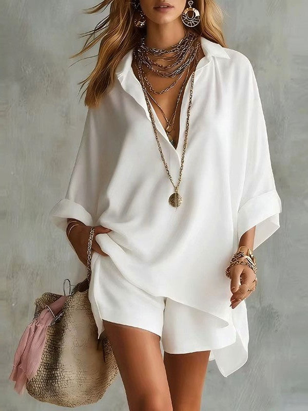 Conjunto Playa Oversize con bolsillo - Verde