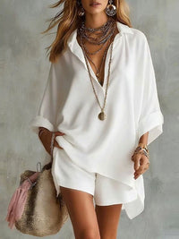 Conjunto Playa Oversize con bolsillo - Verde