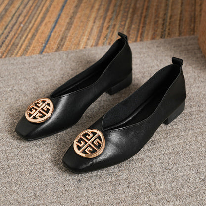 Orchard | Square-Toe Flats