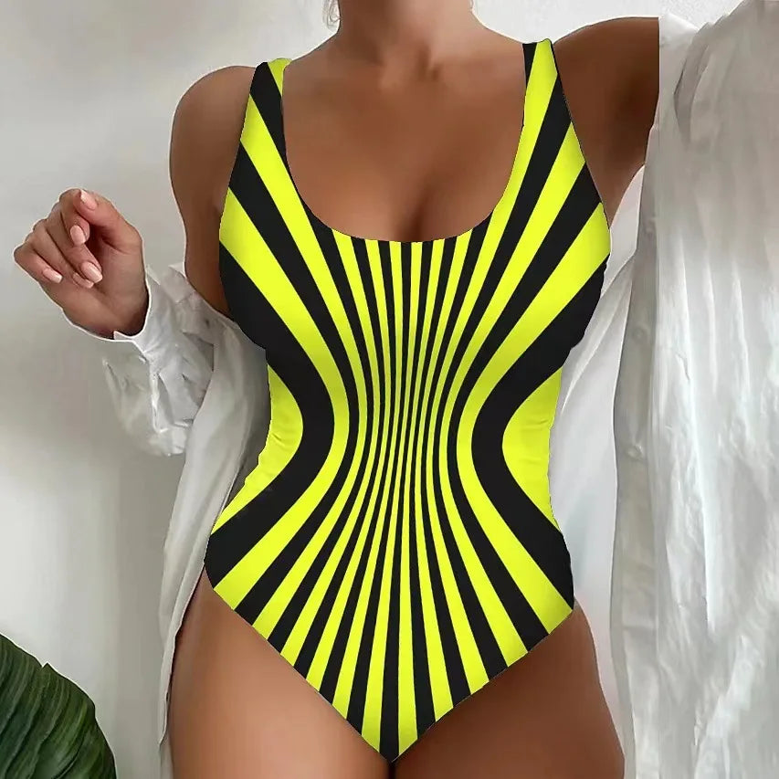 Bañador con estampado - Raya Verde