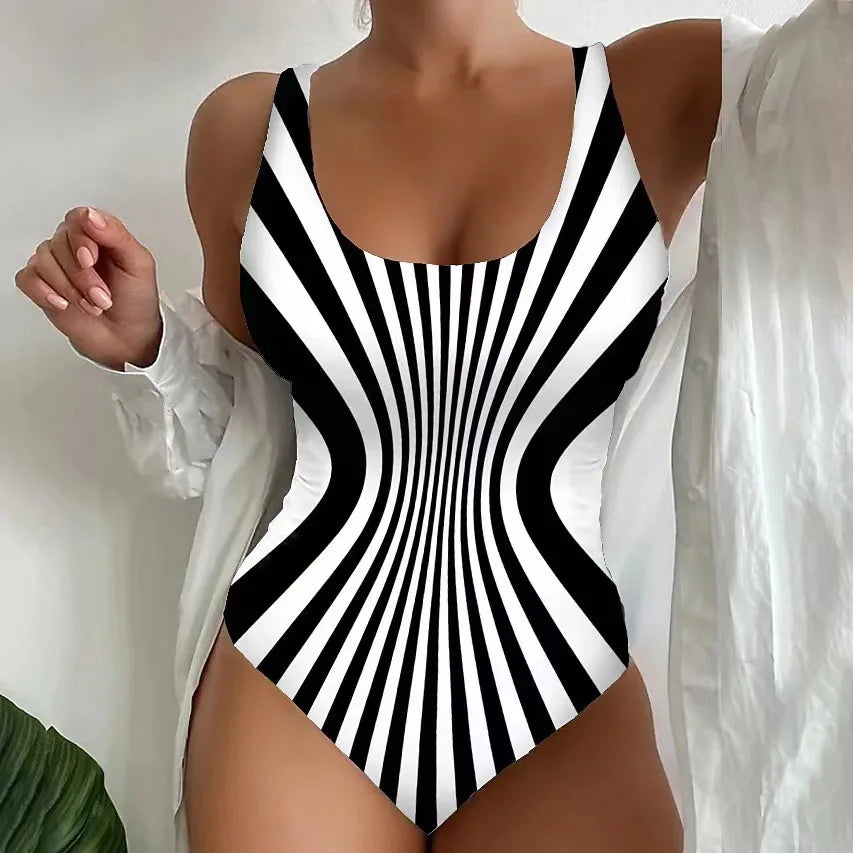 Bañador con estampado - Raya Verde