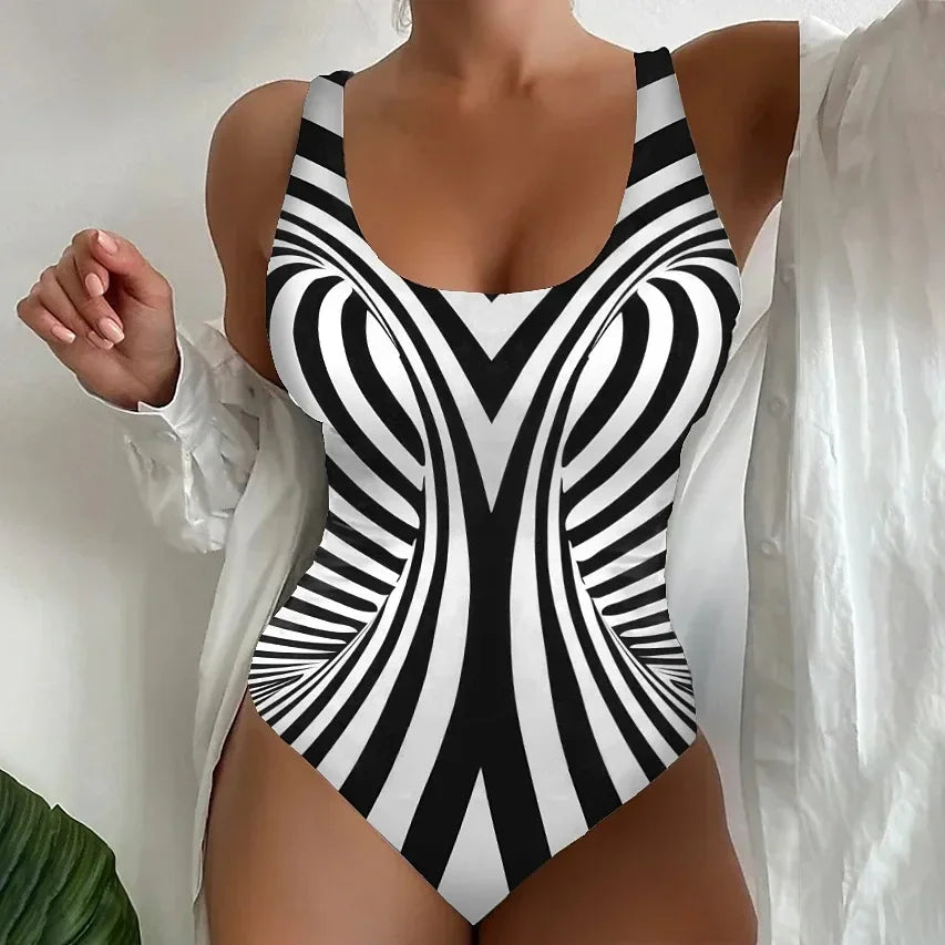 Bañador con estampado - Raya Verde