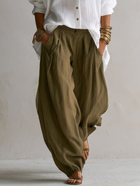 Conjunto Corte Holgado con pierna ancha - Blanco