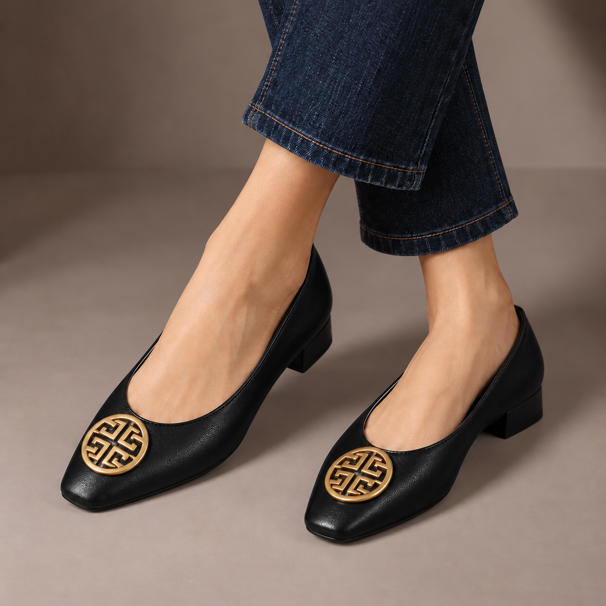 Orchard | Square-Toe Flats