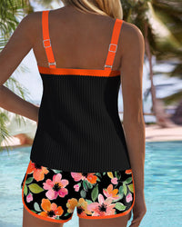 Βαλέρια | Κομψό Tankini με Φλοράλ Σορτς