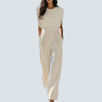 Ariia vestido con cintura - fondo gris
