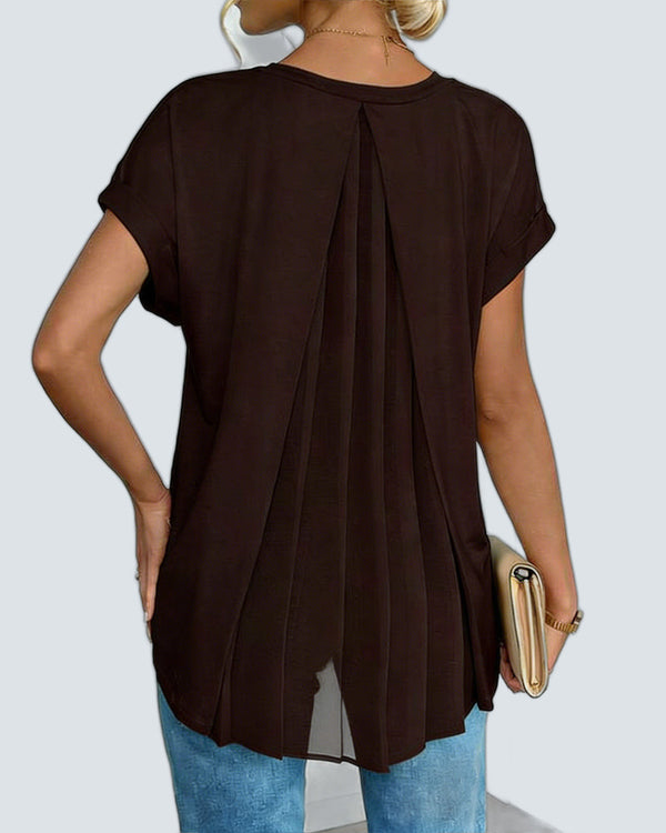 Camiseta Patchwork - fondo gris