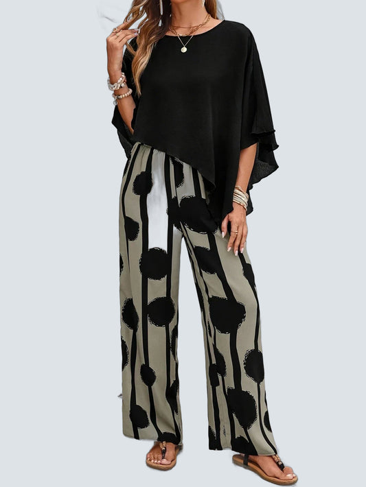 Sabria Conjunto Verano Casual - fondo gris