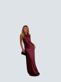 Vestido Riad - fondo gris
