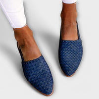 AURORA - Πλεκτό Mοκασίν Slingback