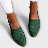 AURORA - Πλεκτό Mοκασίν Slingback