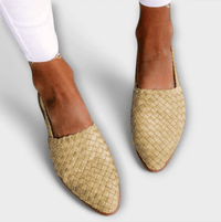 AURORA - Πλεκτό Mοκασίν Slingback