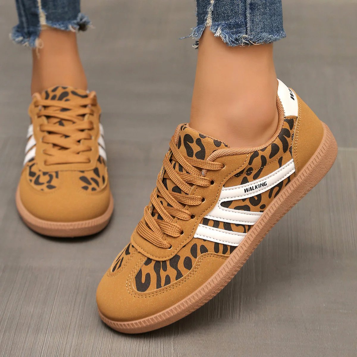 Briony trainers Leopard Print