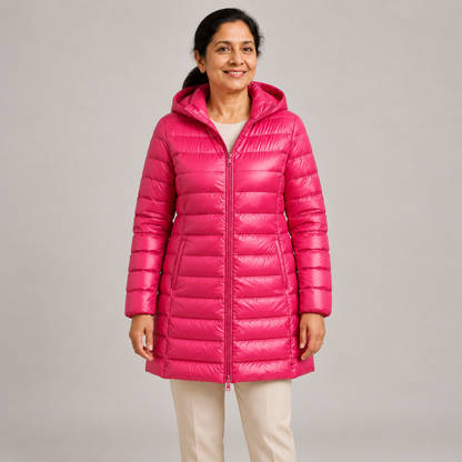 Maison | Lightweight Hooded Puffer Coat