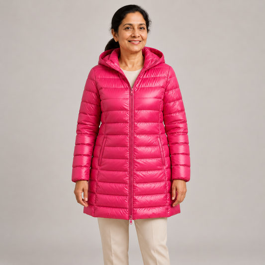 Maison | Lightweight Hooded Puffer Coat