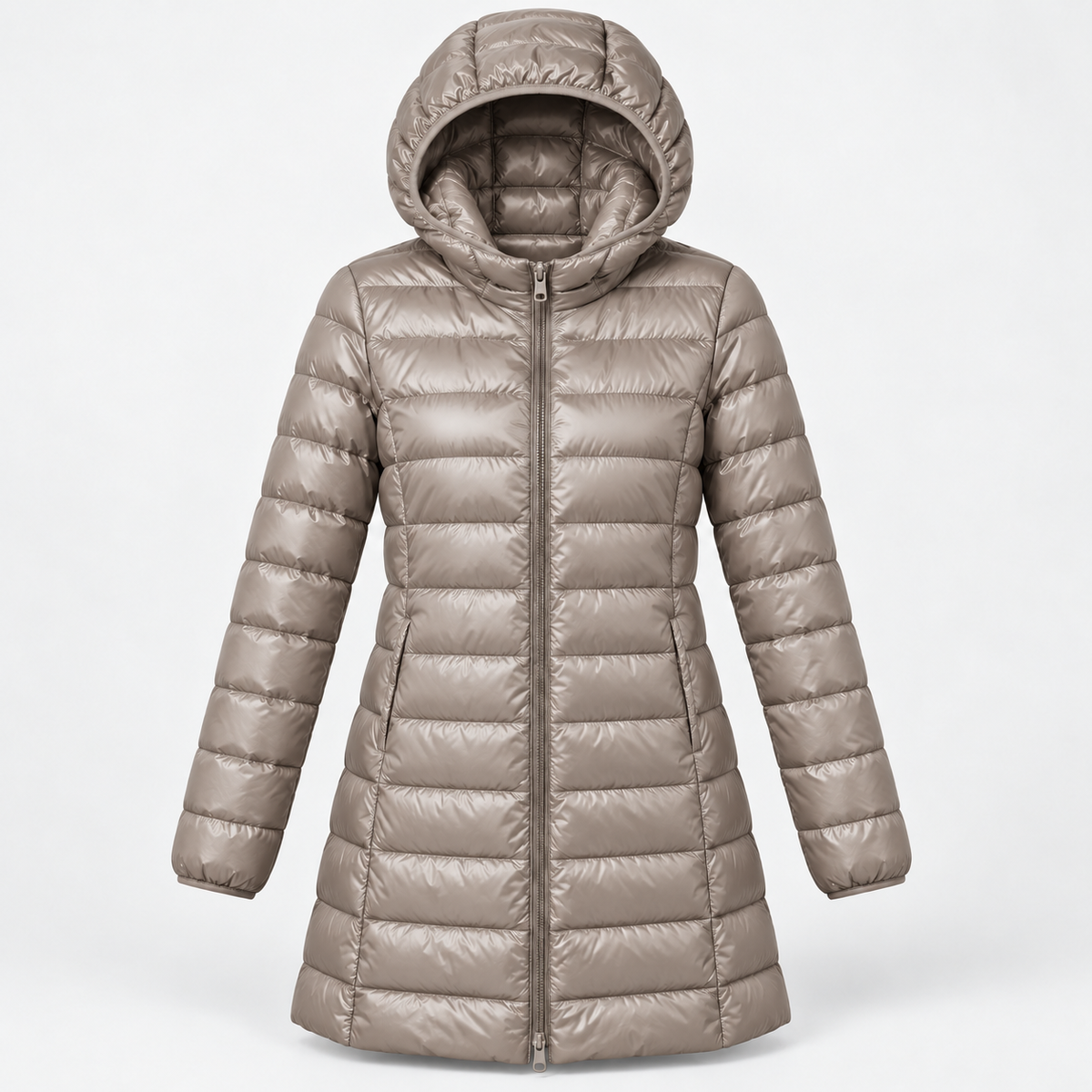 Maison | Lightweight Hooded Puffer Coat