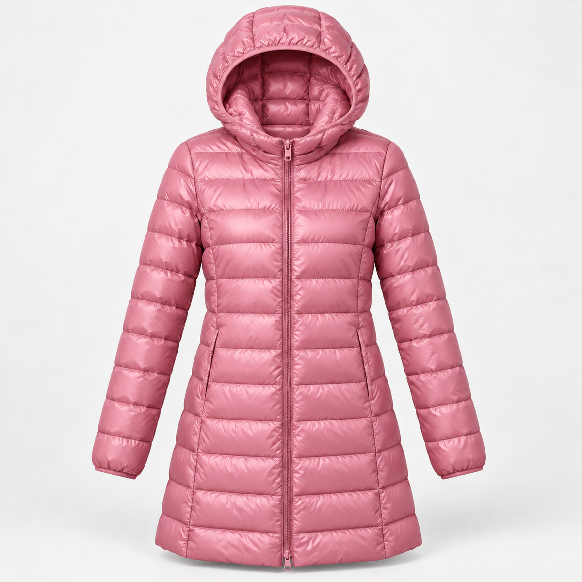 Maison | Lightweight Hooded Puffer Coat