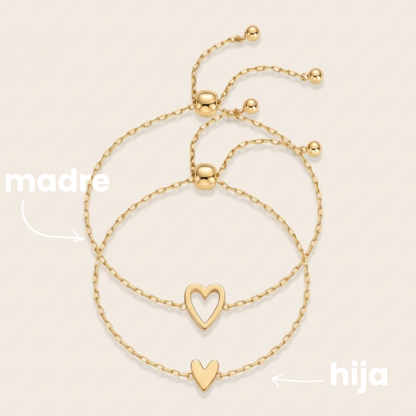 Pulseras Corazón Conectado - Madre e Hija